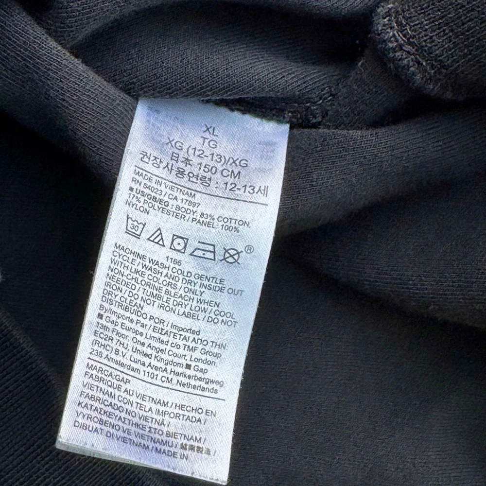GAP‎ Kids Colorblock Crewneck Sweatshirt Size XL